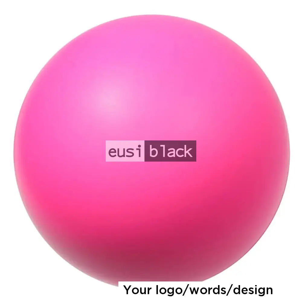 Anti-stress squeeze ball - Pink / Small - 6cm diameter / Plain