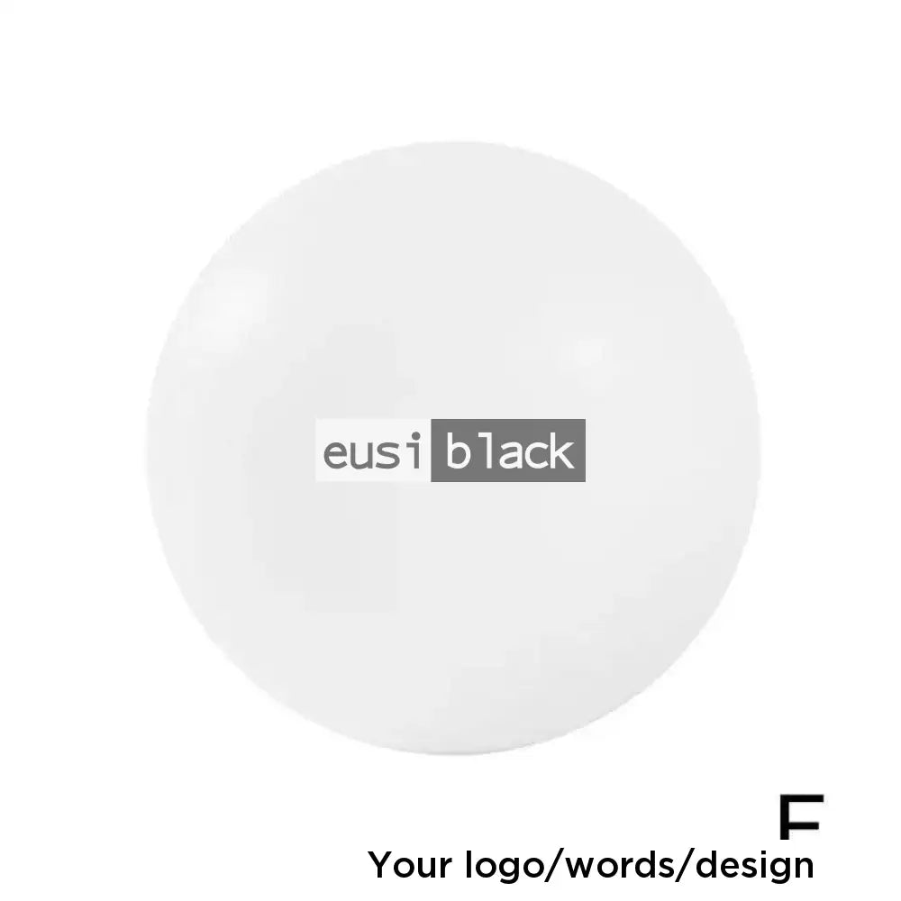 Anti-stress squeeze ball White