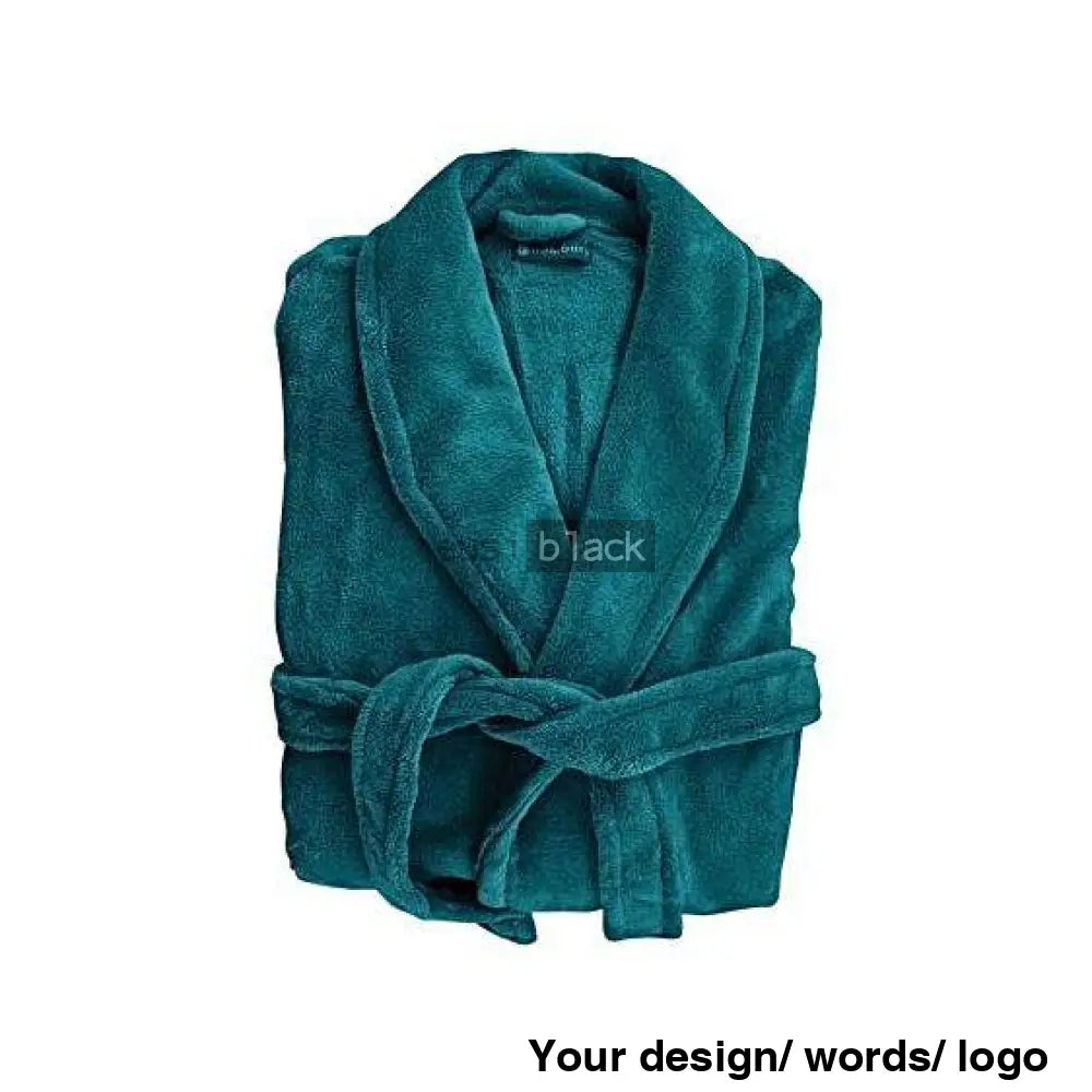 Bathrobe Set For Couples Green