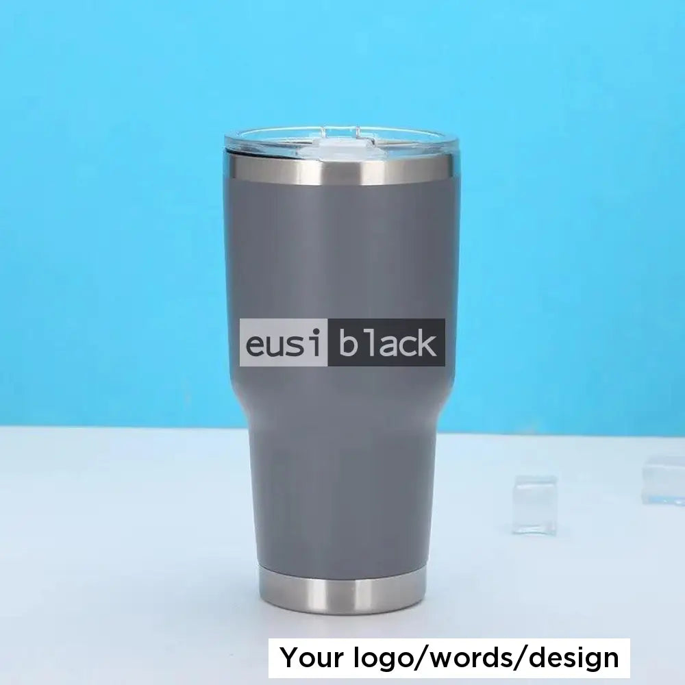 Big thermal travel mug Grey / 550ml