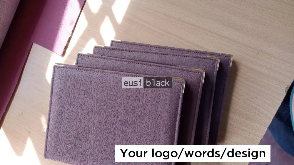 Bill holder - Genuine leather - Dark brown