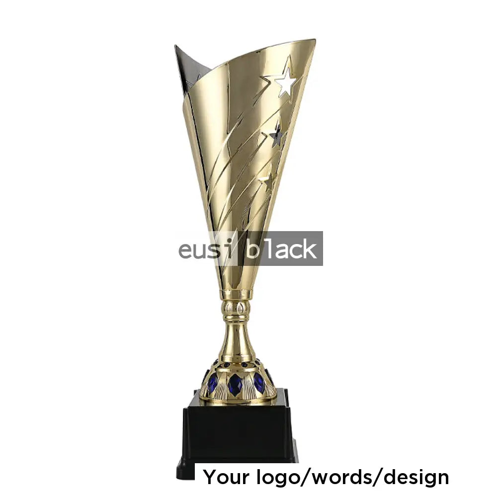 Bisect Two tone trophy award - 38cm