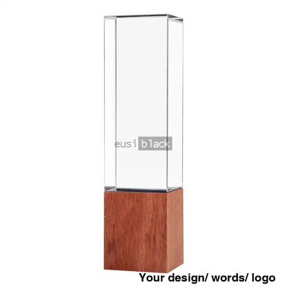 Block Crystal-Wood Award