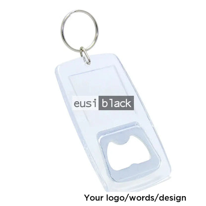 Bottle opener plastic key holder