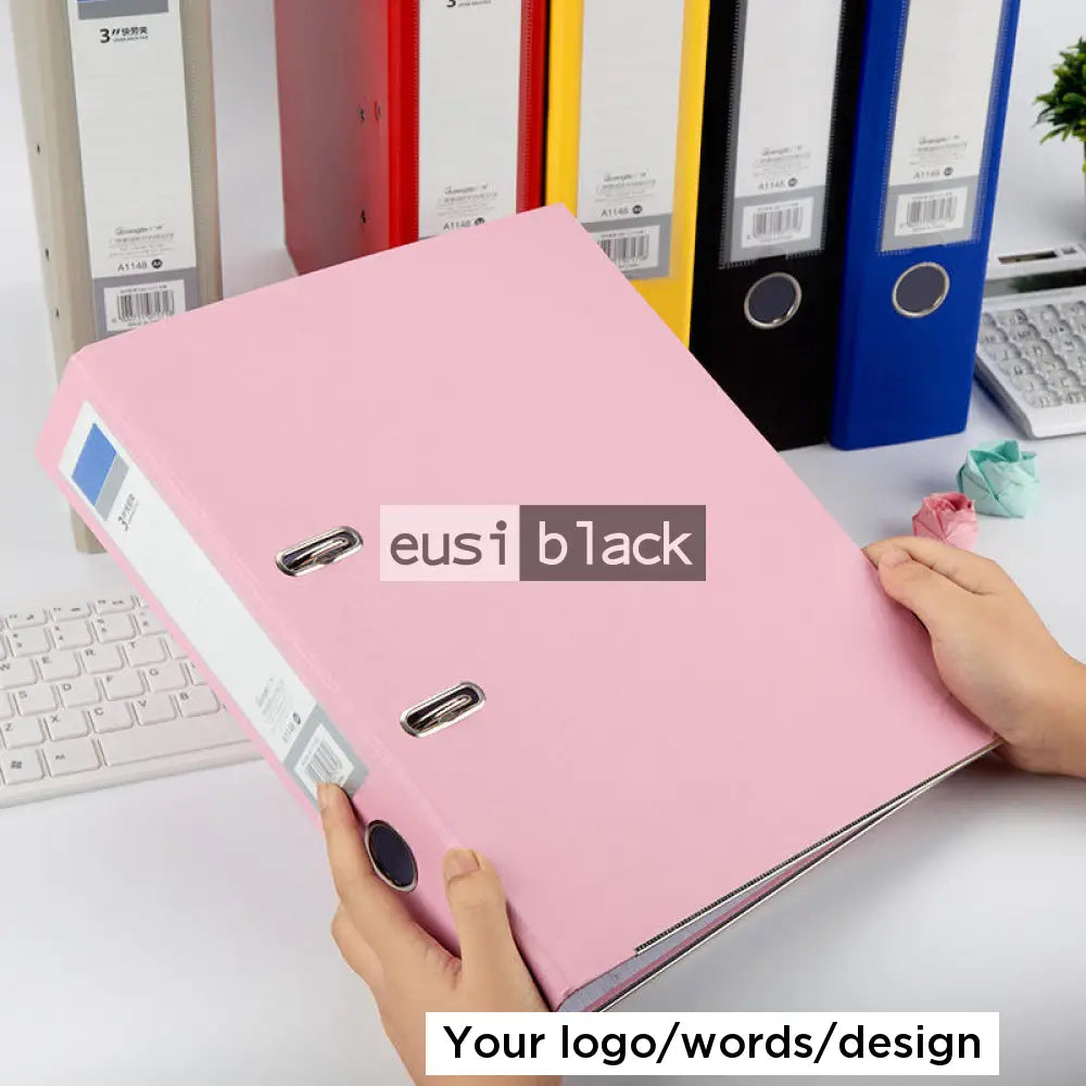 Pink Box Files Box file folder ring binder for document storage sold by Eusi Black ...
