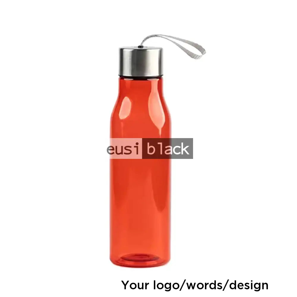 BPA free plastic water bottle - Red