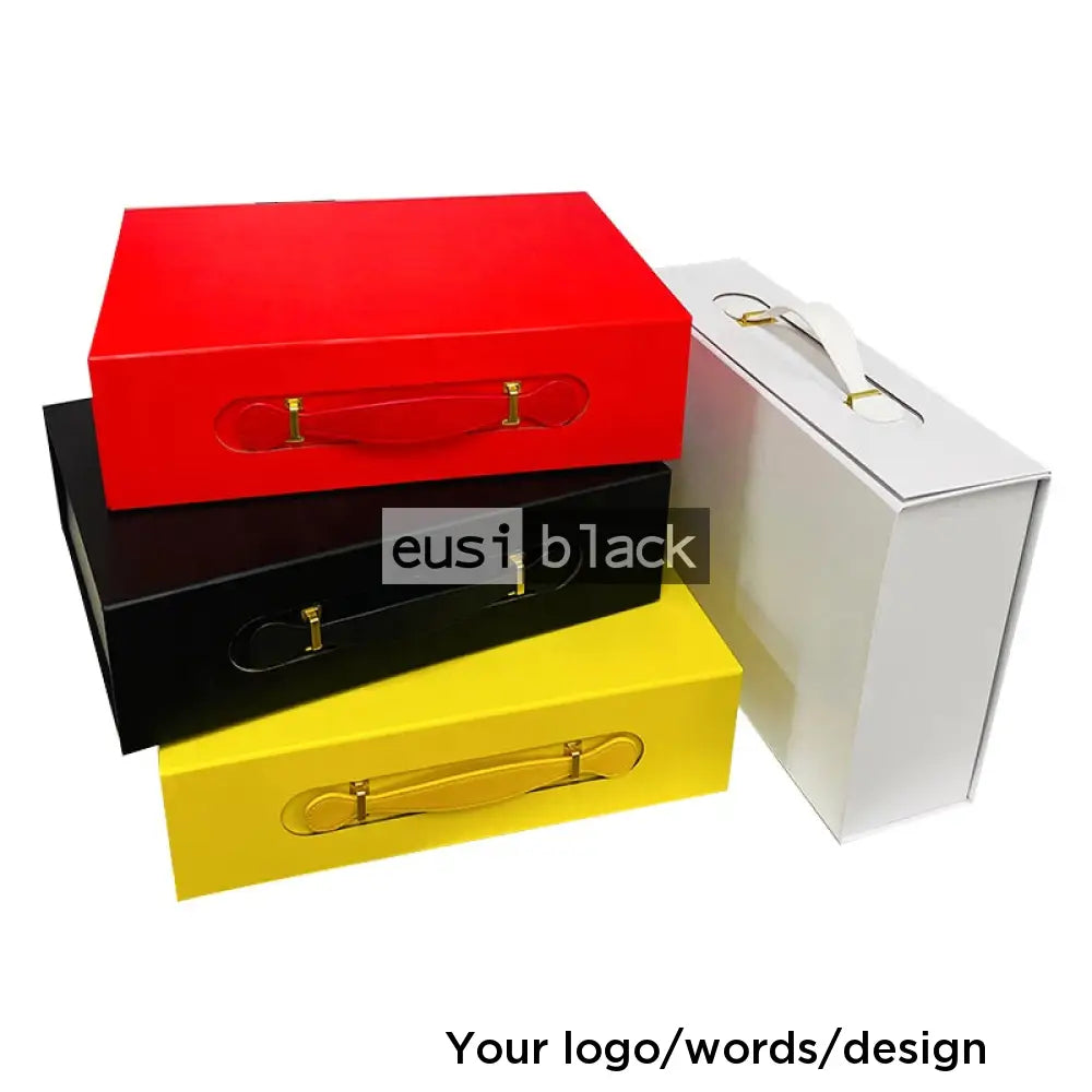 Briefcase magnetic gift box