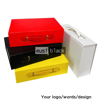 Briefcase magnetic gift box