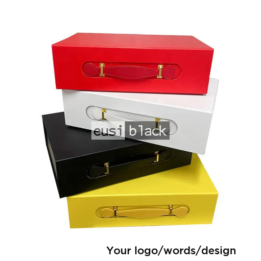 Briefcase magnetic gift box