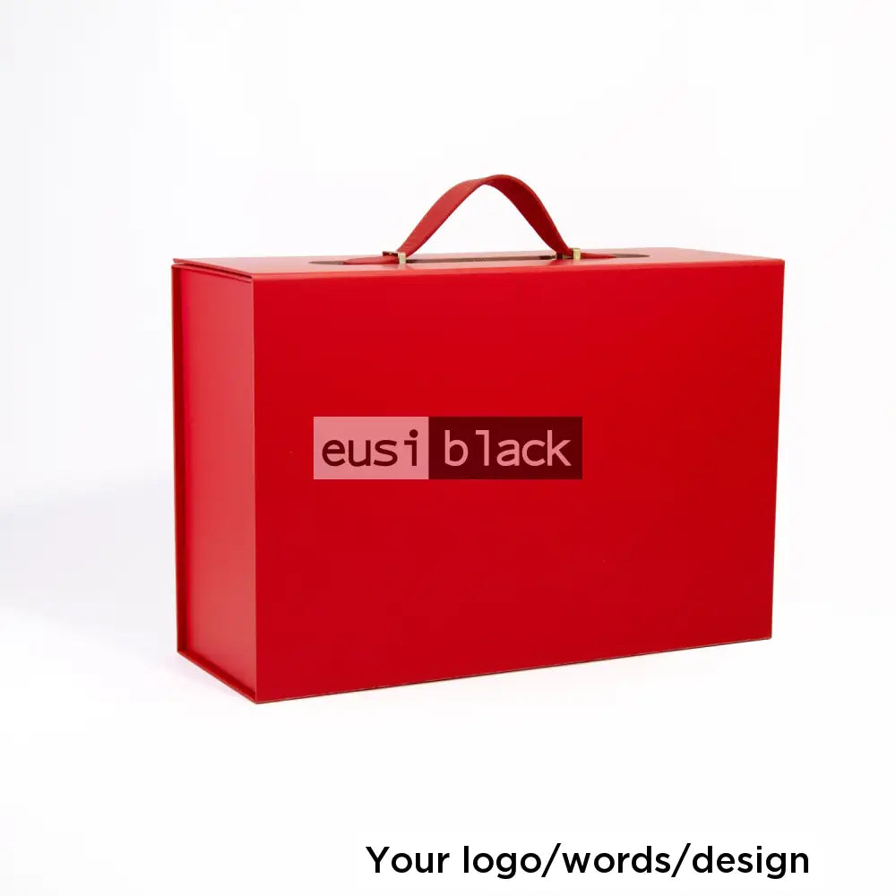 Briefcase magnetic gift box