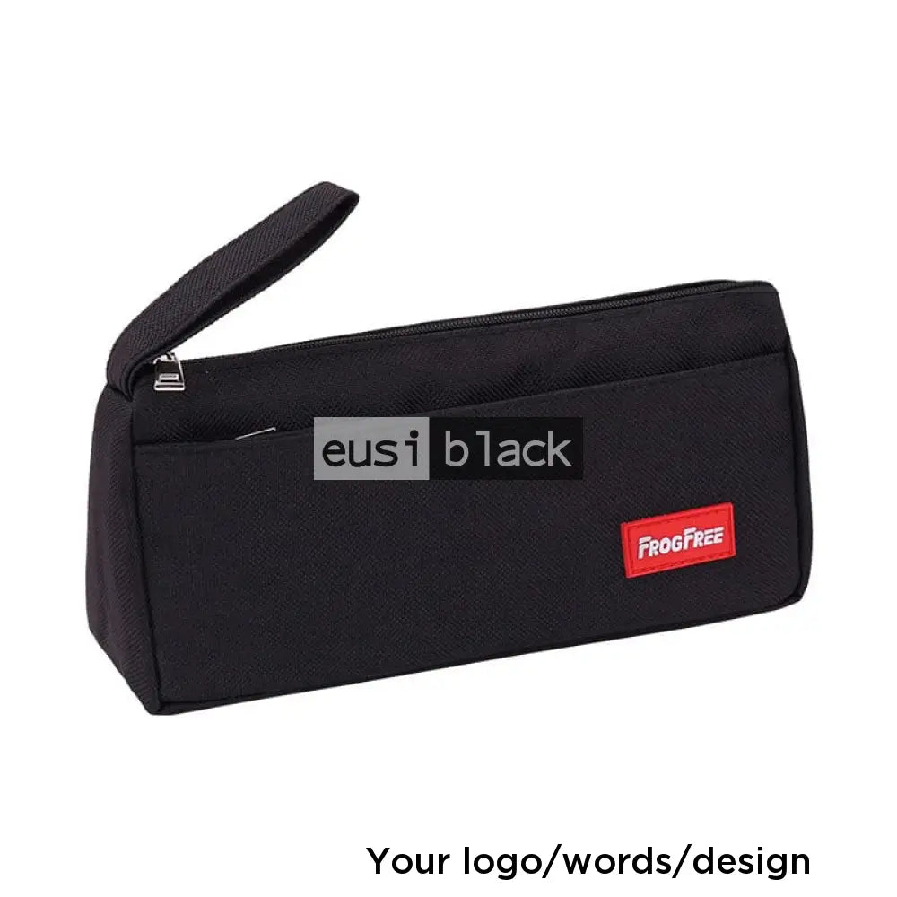 Canvas pen pouch - Black