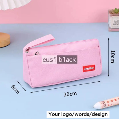 Canvas pen pouch - Pink