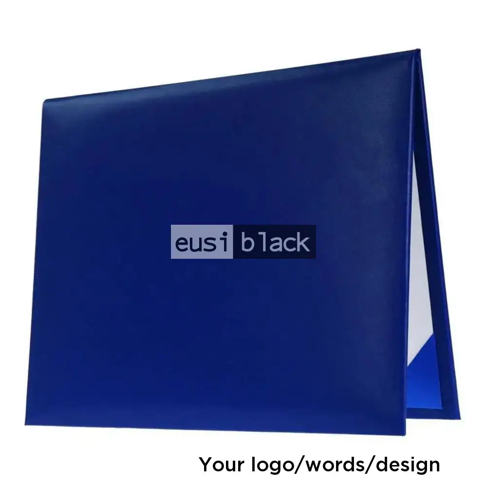 Certificate holder blue