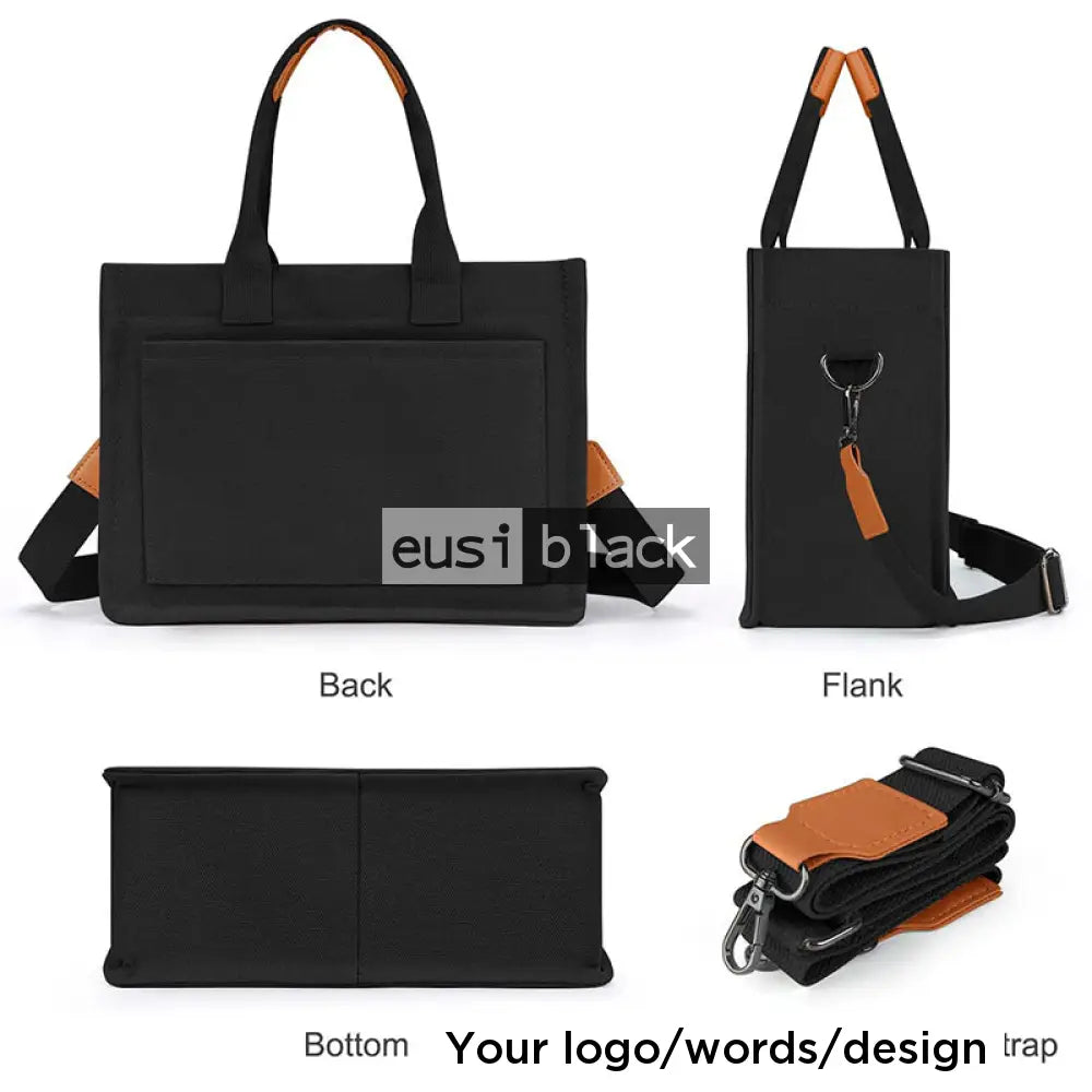 Classy full canvas tote bag