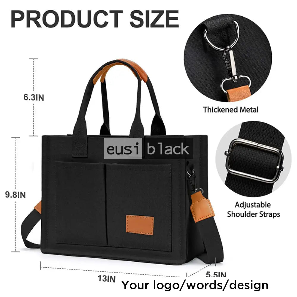 Classy full canvas tote bag