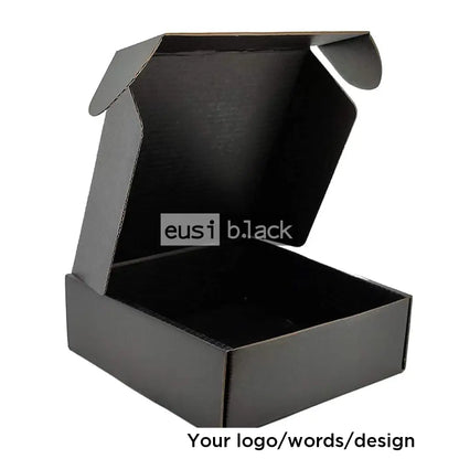 Corrugated gift box - Black / A5 - 25x20x10cm