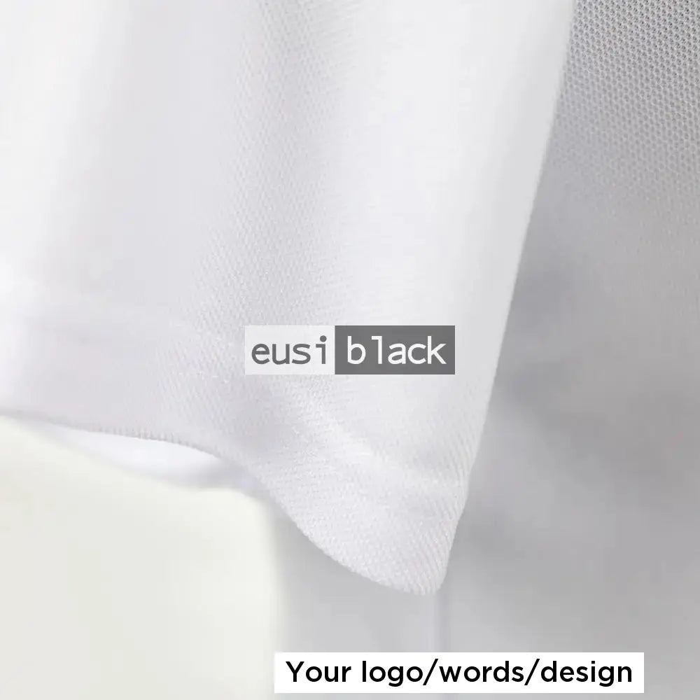 Cotton polyester patterned polo shirt