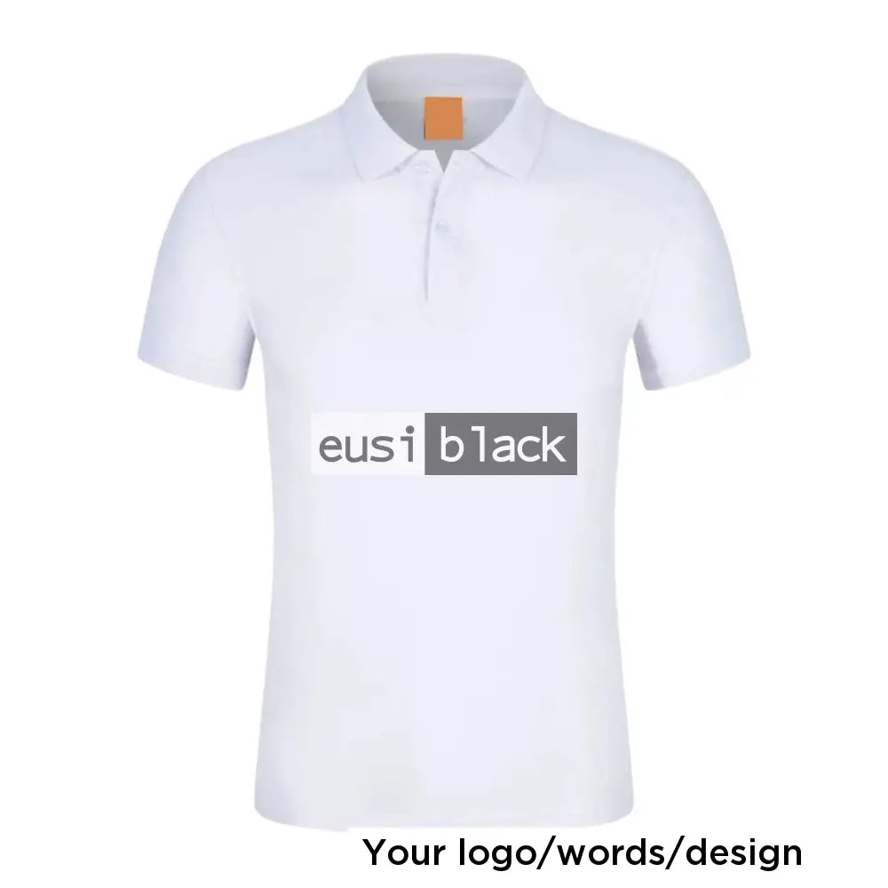 Cotton polyester patterned polo shirt