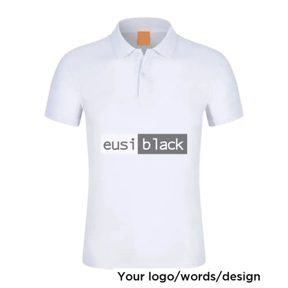 Cotton polyester patterned polo shirt