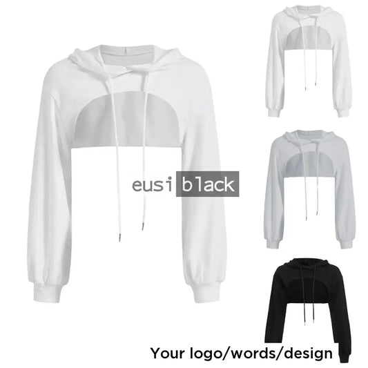 Cropped hoodie