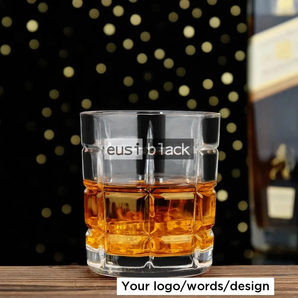 Cubic Decanter | 800Ml 2 Whiskey Glasses