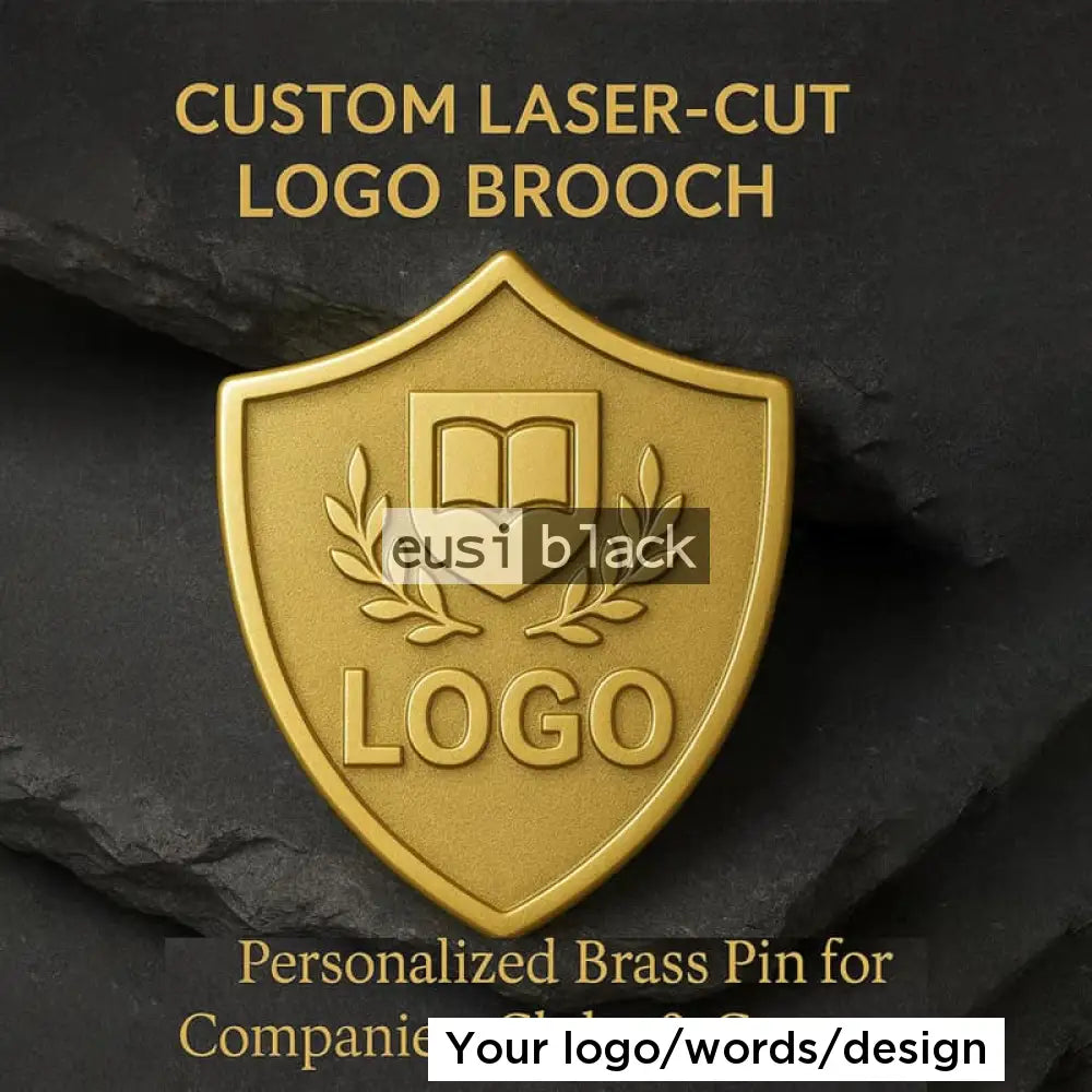 Custom shaped lapel pin