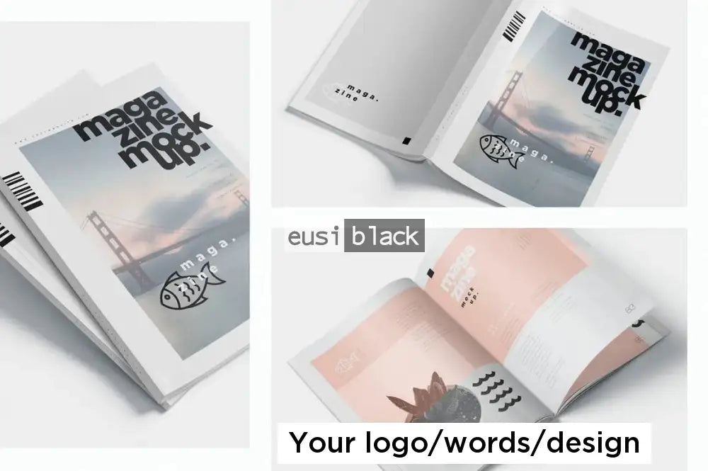 Custom soft cover notebook