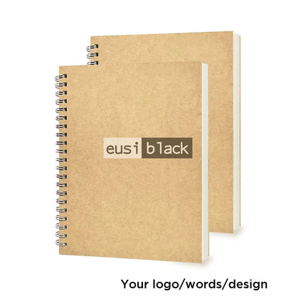 Custom spiral soft cover notebook
