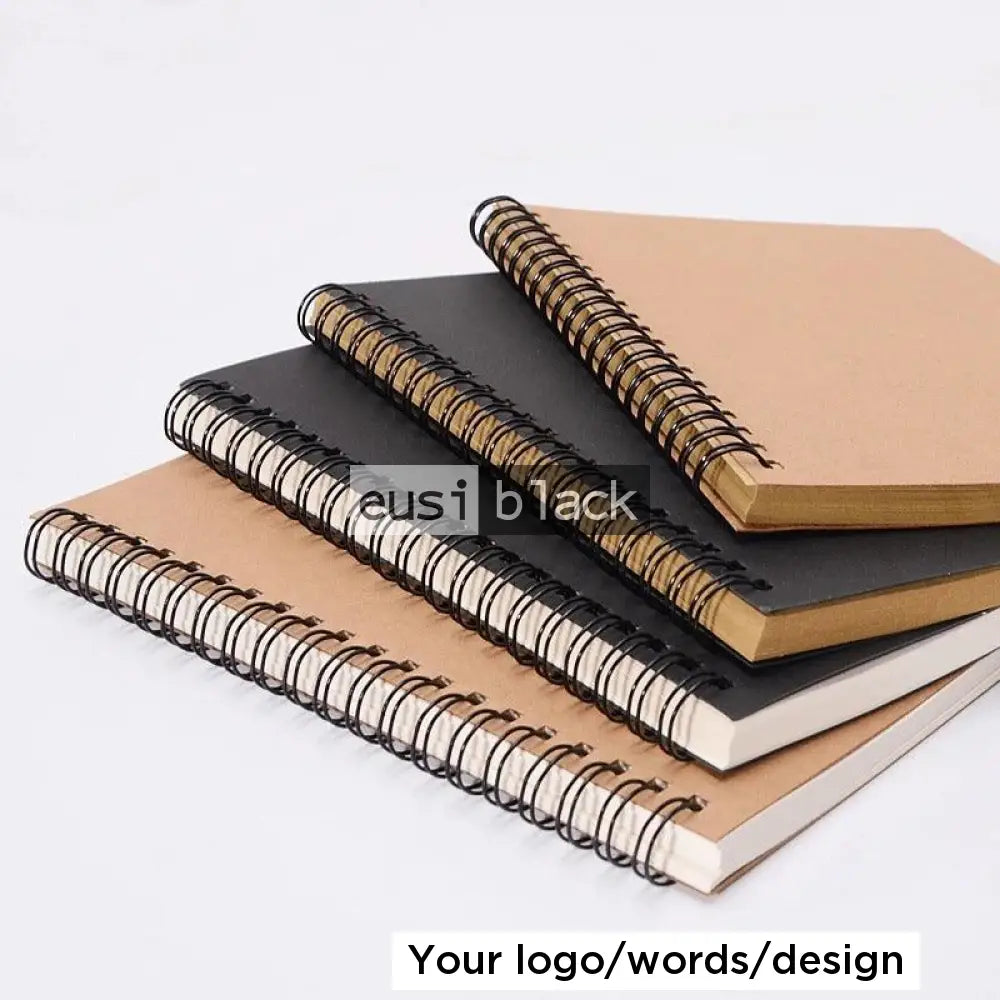 Custom spiral soft cover notebook