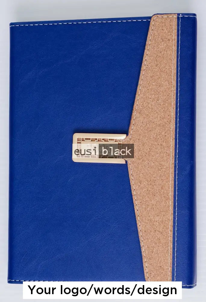 Dated latch eco 2026 diary - Blue / A5