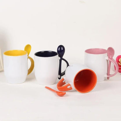 Mug with spoon