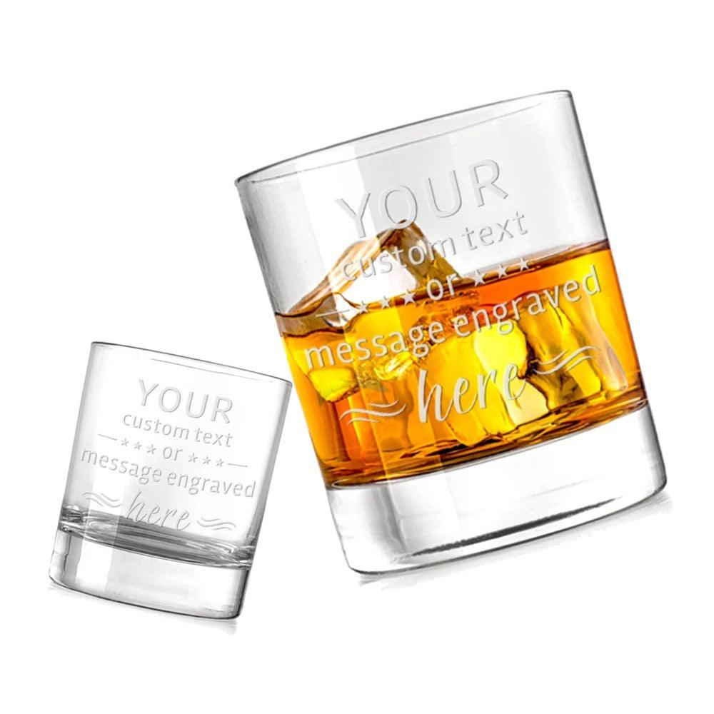 Two whiskey glasses