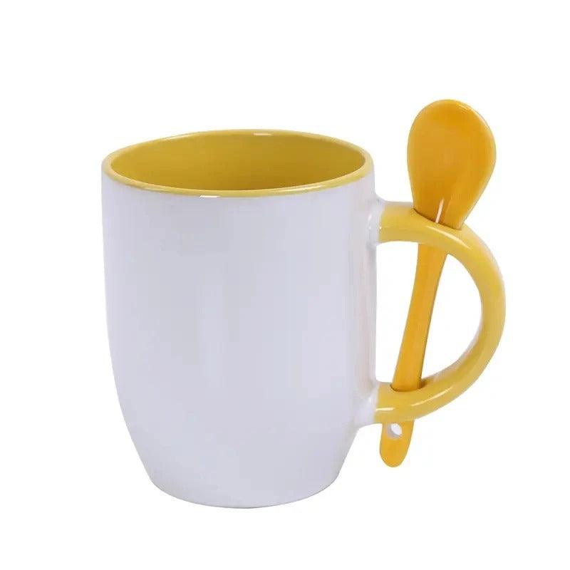 Mug with spoon