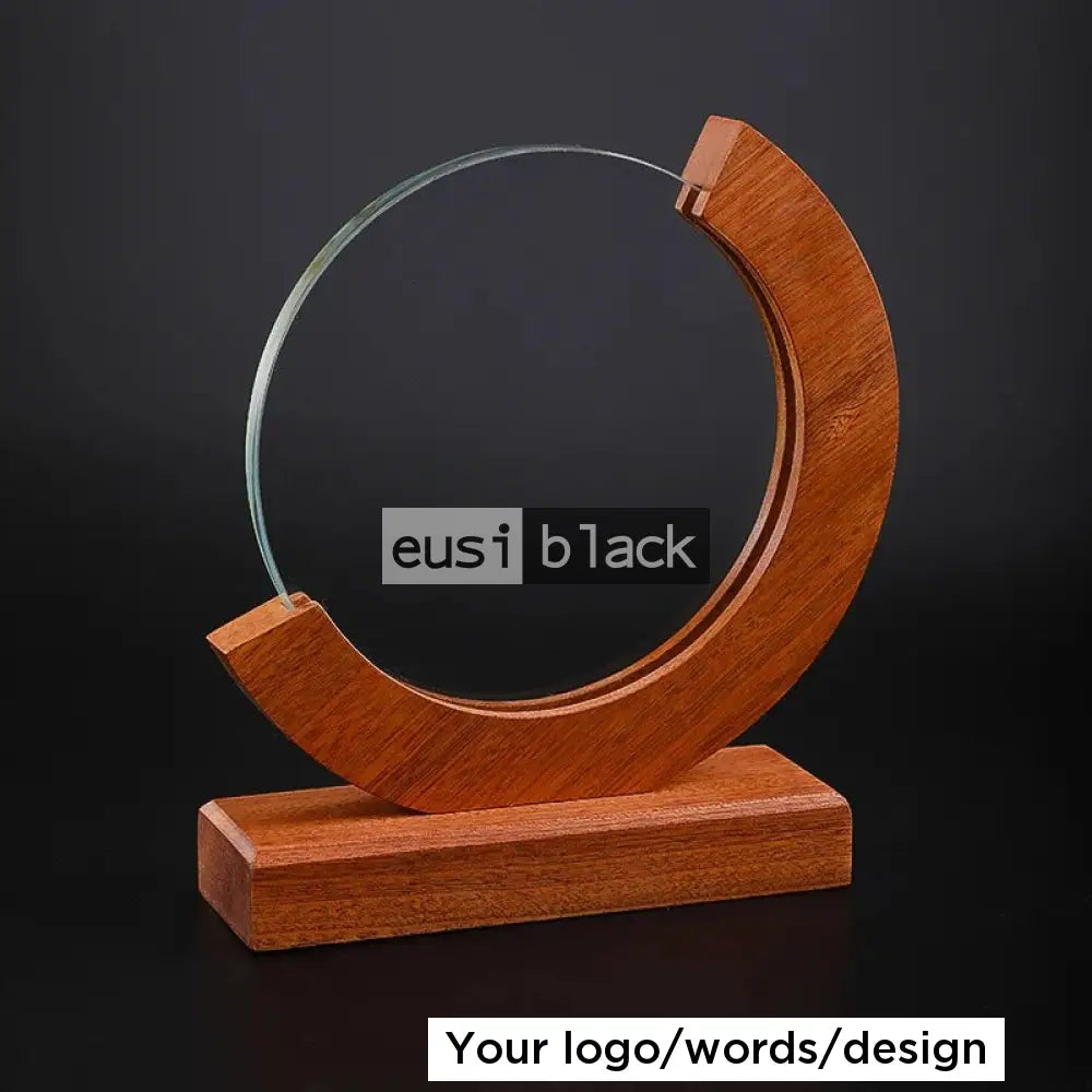 Detachable Round Crystal Award