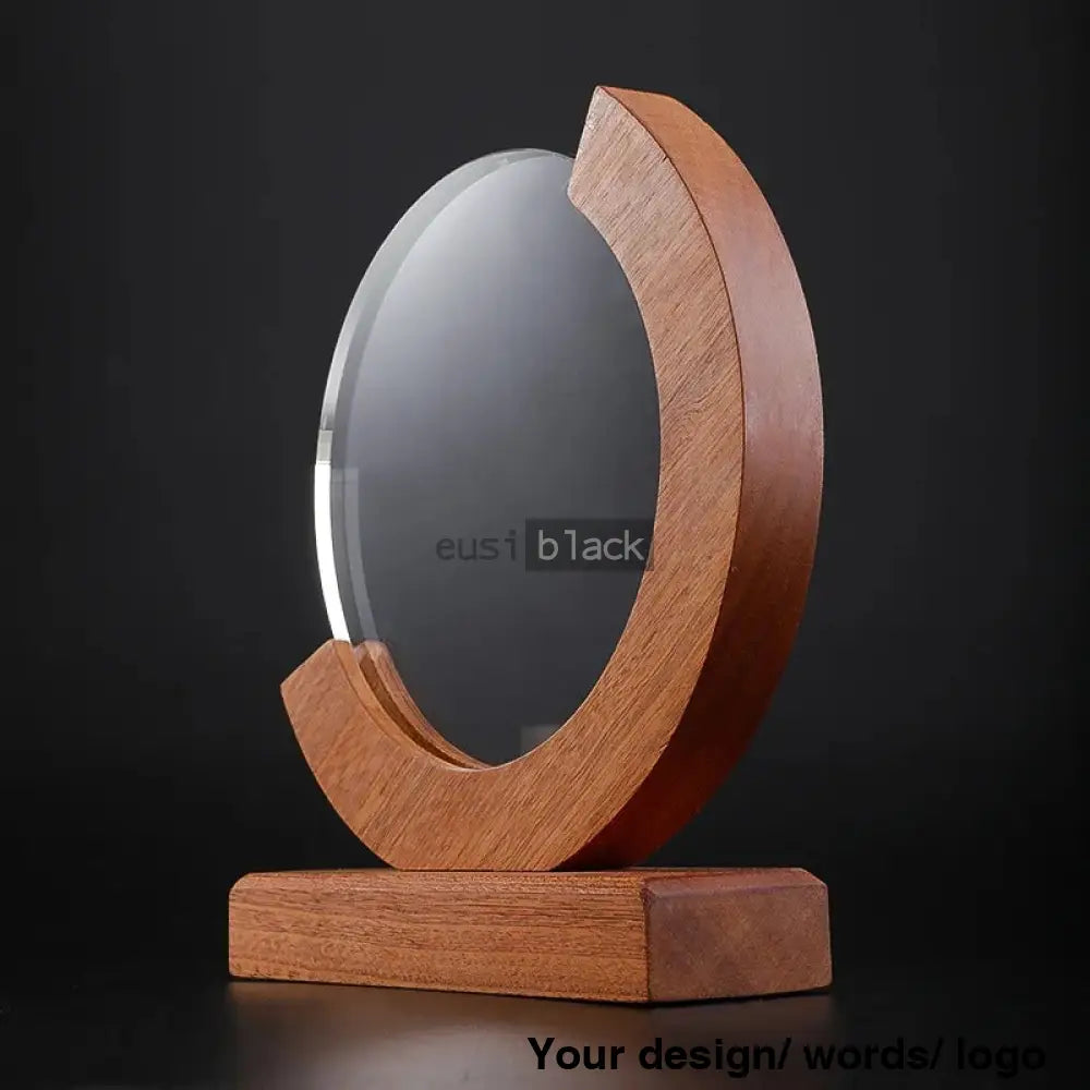 Detachable Round Crystal Award