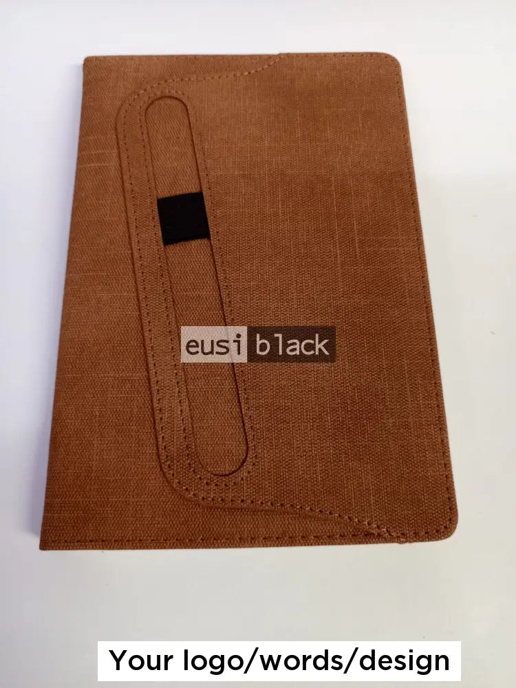 Diagonal pen notebook - A5 - Dark brown