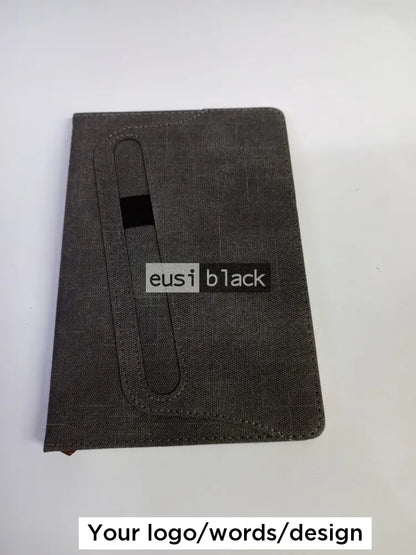 Diagonal pen notebook - A5 - Dark grey