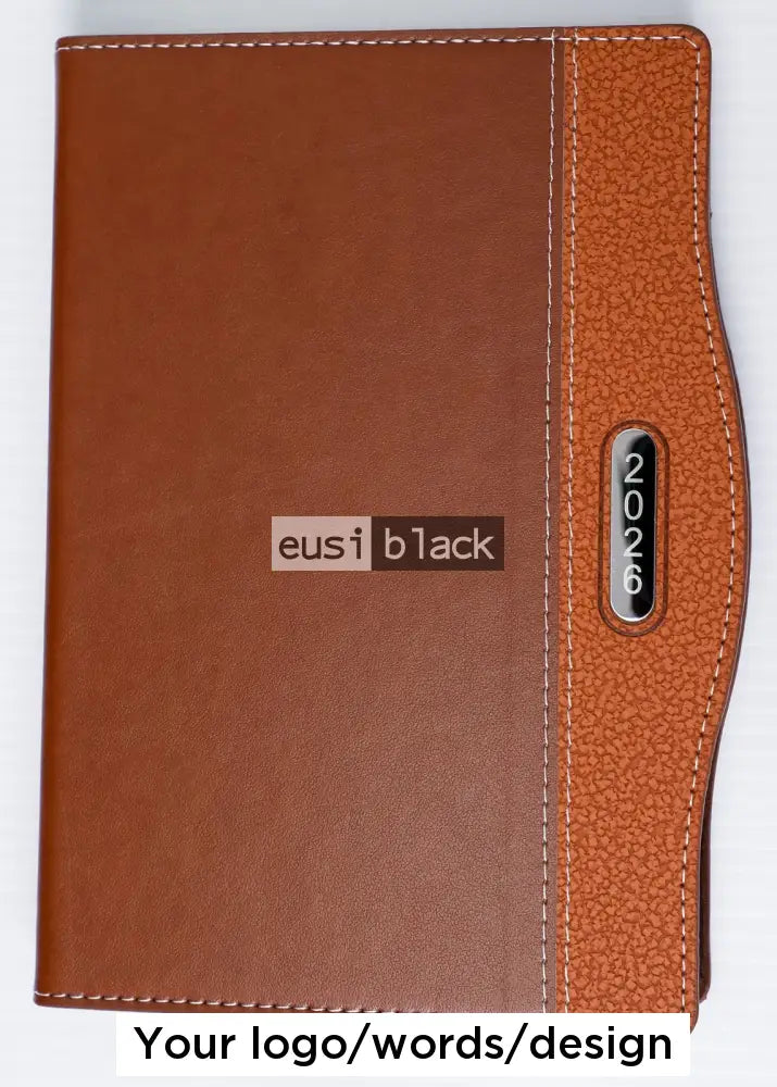 Dome cover 2026 diary - Brown / A5