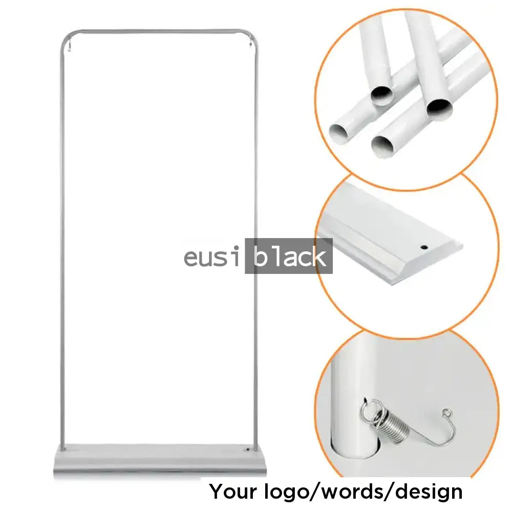 Doorframe banner stand