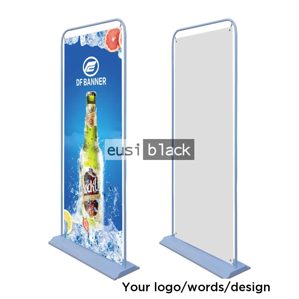 Doorframe banner stand Stand plus banner