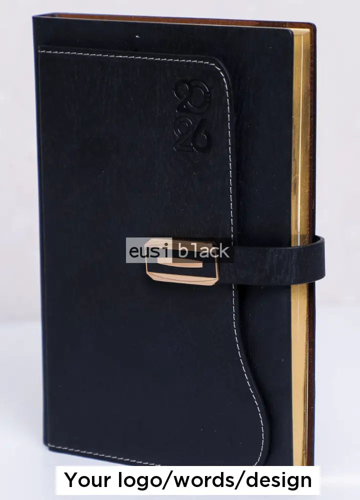 Double cover 2026 diary - Black / A5