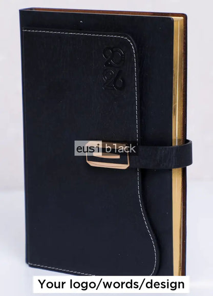 Double cover 2026 diary - Black / A5