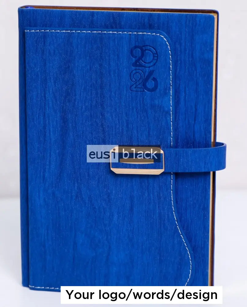 Double cover 2026 diary - Blue / A5