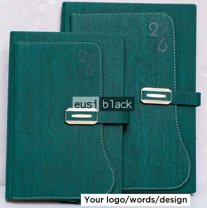 Double cover 2026 diary - Green / A5