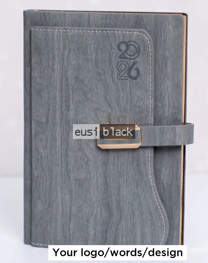 Double cover 2026 diary - Grey / A5