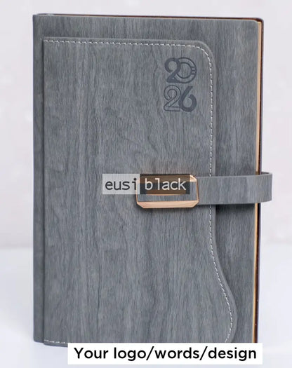 Double cover 2026 diary - Grey / A5