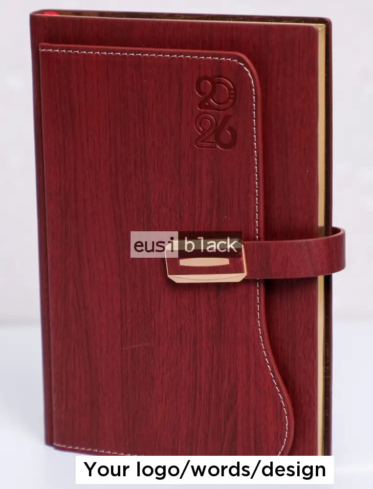 Double cover 2026 diary - Maroon / A5