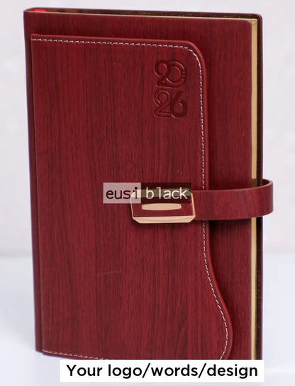 Double cover 2026 diary - Maroon / A5
