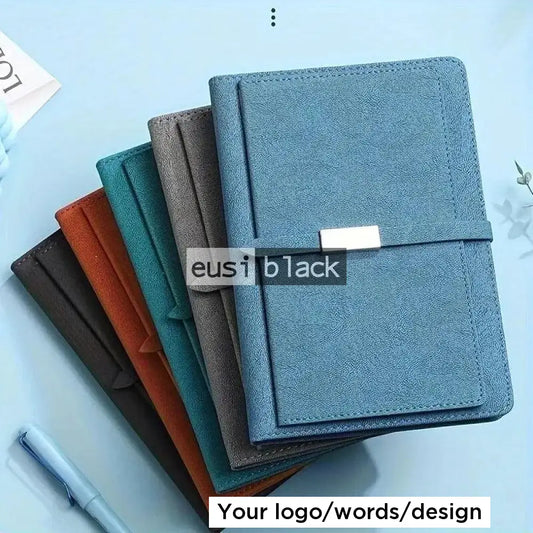 Double cover notebook with card slots | A5 & B5 A5 / Blue