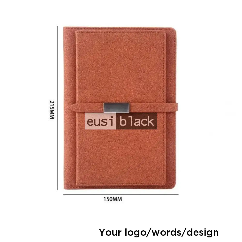 Double cover notebook with card slots | A5 & B5 A5 / Orange